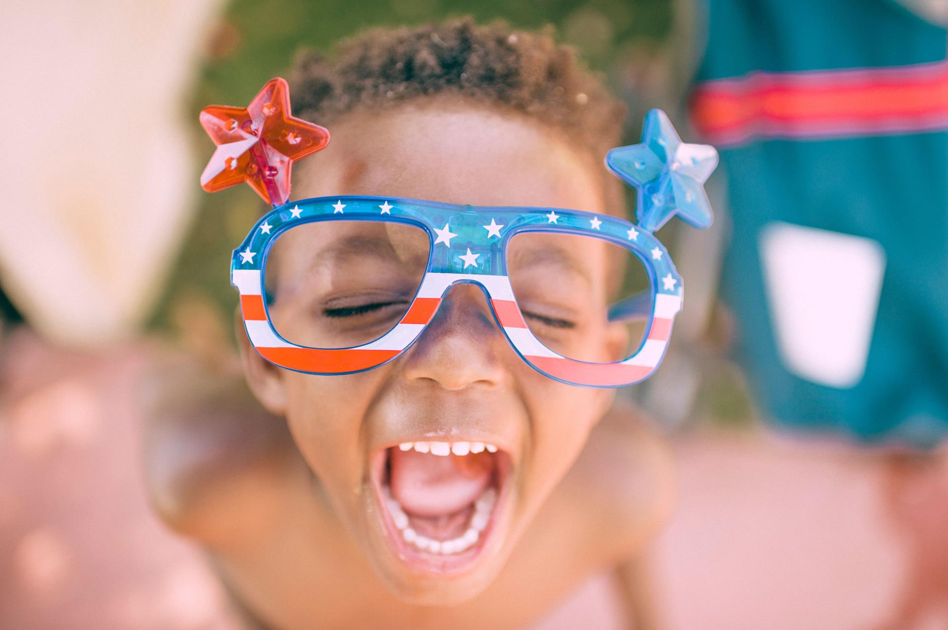 July 4 boy by Frank McKenna