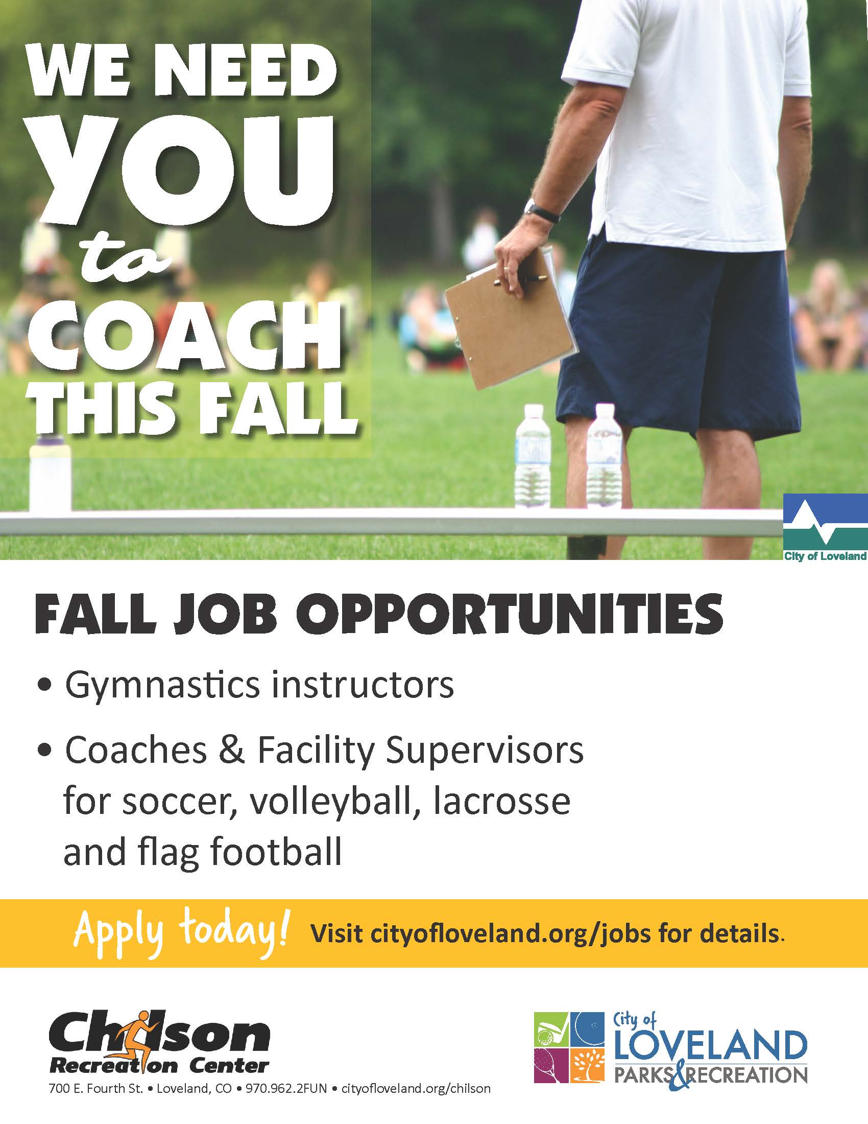 Loveland Athletics Department Hiring for Fall Jobs