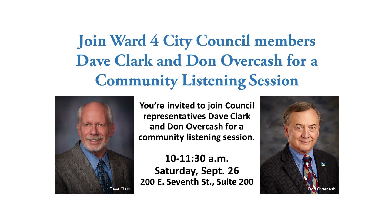 ward 4 town hall sept. 2020