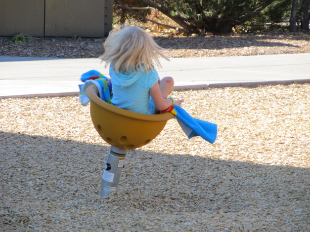 Civic Center Playground Child