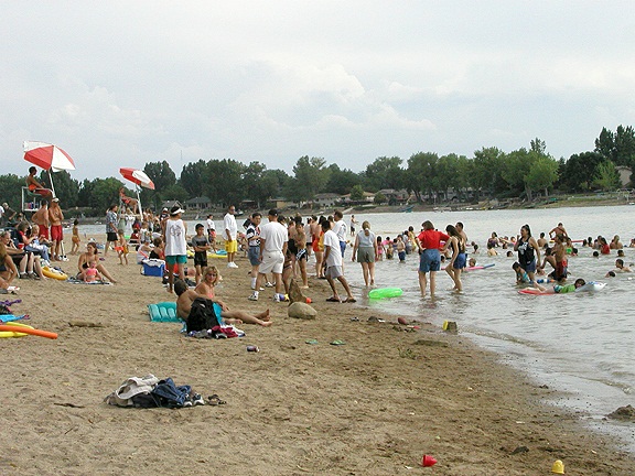 Swim Beach at Lake Loveland