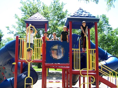 Kids on Playground